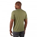 Milwaukee 603GNL - Size L Green Short Sleeve Hybrid Work Tee 