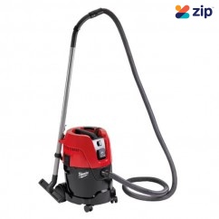 Milwaukee AS2-250ELCP - 240V 25L Wet/Dry L-Class Dust Extractor Dust Extractors for Power Tools