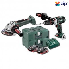 Metabo SB WB 125 BL M HD 4.0 Kit - 18V 2-Piece Brushless 4.0 Ah LiHD Combo Kit (AU68901780)