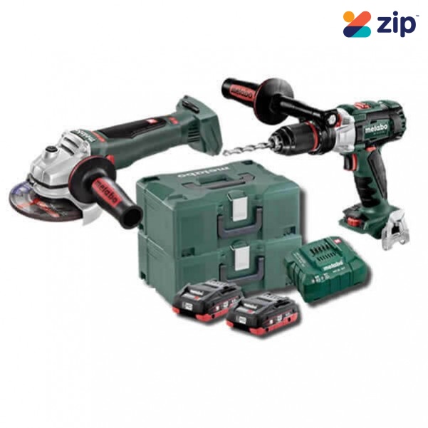 Metabo SB WB 125 BL M HD 4.0 Kit - 18V 2-Piece Brushless 4.0 Ah LiHD Combo Kit (AU68901780)