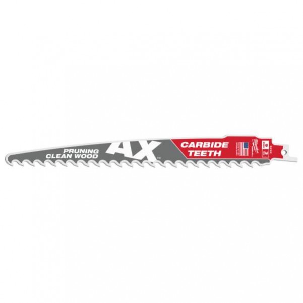 Milwaukee 48005232 - 225mm 3TPI Carbide Teeth SAWZALL AX Saw Blade 