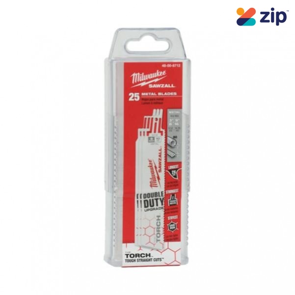 Milwaukee 48008787 - 25 Pack 230mm 14TPI Torch SAWZALL Blade