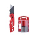 Milwaukee 48221504 - Fastback Folding Utility Knife and 50 Pack Blade Set Cutting Knives
