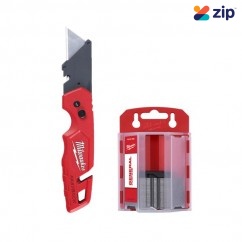 Milwaukee 48221504 - Fastback Folding Utility Knife and 50 Pack Blade Set