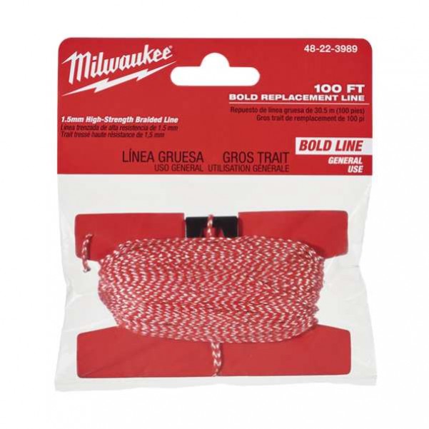 Milwaukee 48223989 - 30M Bold Replacement Line Chalk Lines and Chalk