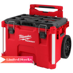 Milwaukee 48228427 - PACKOUT Low Profile Rolling Tool Box Tool Cases