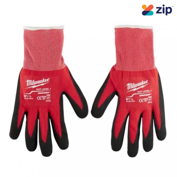 Milwaukee 48228904 - Cut 1(A) Nitrile Dipped Gloves XXL