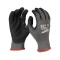 Milwaukee 48228952A - 12 Pack 5(E)  Nitrile Dipped Gloves Cut L