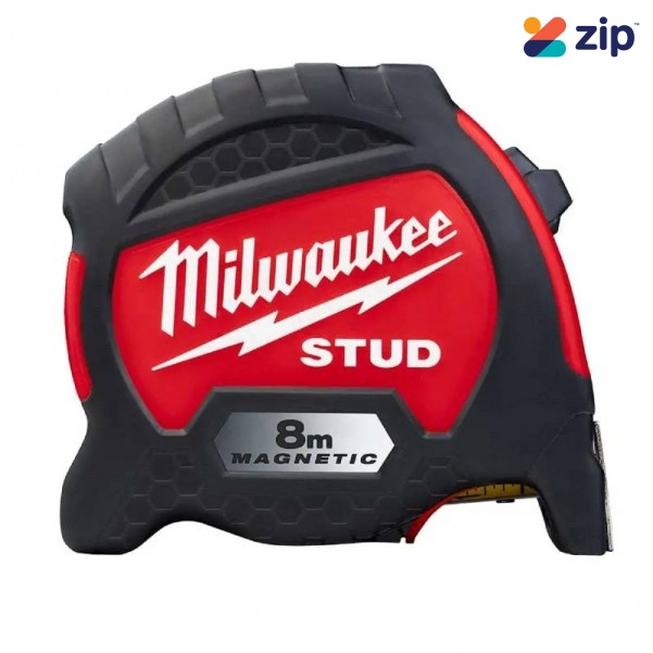 Milwaukee 48229108 - 8m GEN 2 STUD Tape Measure Tape Measurers