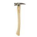 Milwaukee 48229519 - 19oz Smooth Face Hickory Handle Framing Hammer