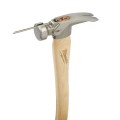 Milwaukee 48229519 - 19oz Smooth Face Hickory Handle Framing Hammer