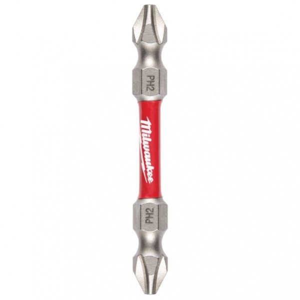 Milwaukee 48324318 - SHOCKWAVE PH2/PH2 60mm Double Ended Driver Bit