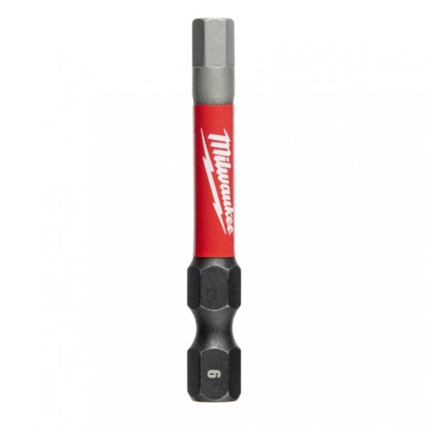 Milwaukee 48324591 - 6mm 50mm (2") SHOCKWAVE Hex Power Bit