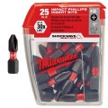 Milwaukee 48324604 - 25 Pack PH2 x 25mm SHOCKWAVE Insert Bits Milwaukee Accessories