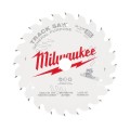 Milwaukee 48400624 - 165mm 6-1/2" 24T Fibre Cement Track Saw Blade Milwaukee Accessories