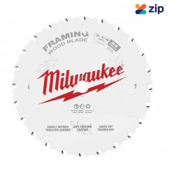 Milwaukee 48418720 - 184mm (7-1/4") Framing 24T Circular Saw Blade (Single Pack)