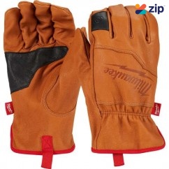 Milwaukee 48730010 - Premium Leather Gloves S Gloves
