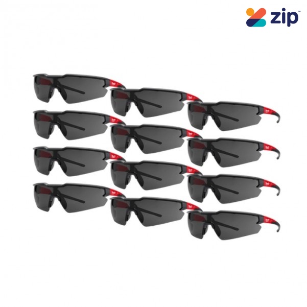 Milwaukee 48732906A - 12 Pieces Tinted Safety Glasses Milwaukee Accessories