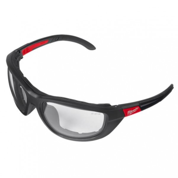 Milwaukee 48732940 - High Performance Clear Safety Glasses with Soft Case Milwaukee Accessories