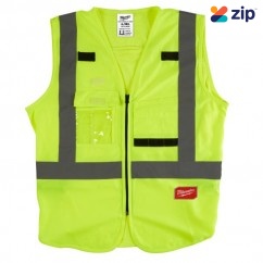 Milwaukee 48735022 - High Visibility Yellow Safety Vest - L/XL