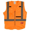 Milwaukee 48735031 - High Visibility Orange Safety Vest - S/M