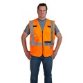 Milwaukee 48735032 - High Visibility Orange Safety Vest - L/XL