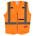 Milwaukee 48735032 - High Visibility Orange Safety Vest - L/XL