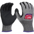 Milwaukee 48737013A - Cut F Extra Large 12 Pack High Dexterity Nitrile Dipped Gloves  Gloves