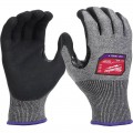 Milwaukee 48737014A - Cut F XXL 12 Pack High Dexterity Nitrile Dipped Gloves 