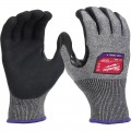 Milwaukee 48737014A - Cut F XXL 12 Pack High Dexterity Nitrile Dipped Gloves  Gloves