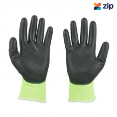 Milwaukee 48738910 - Hi-Vis Cut 1(A) Polyurethane Dipped Gloves - S 