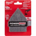 Milwaukee 48805080 - 12 Pack Pentagon 80G Velcro Sanding Pad  Milwaukee Accessories