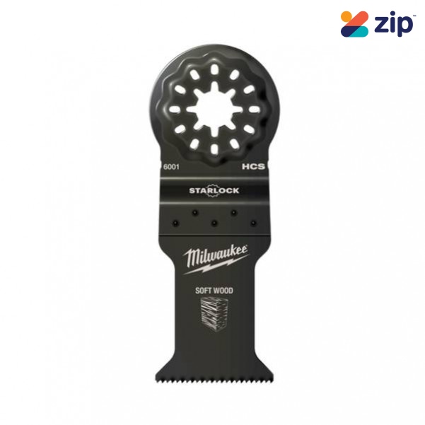 Milwaukee 48906001 - 35mm (1-3/16) Starlock High Carbon Steel Wood Blade Reciprocating Saws