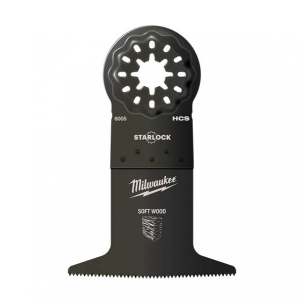 Milwaukee 48906005 - 63.5mm (2-1/2) Starlock High Carbon Steel Wood Blade Reciprocating Saws