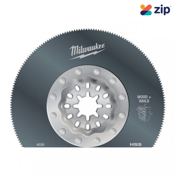 Milwaukee 48906038 - 89mm (3-35/64) Starlock High Carbon Steel Metal Segmented Blade Milwaukee Accessories