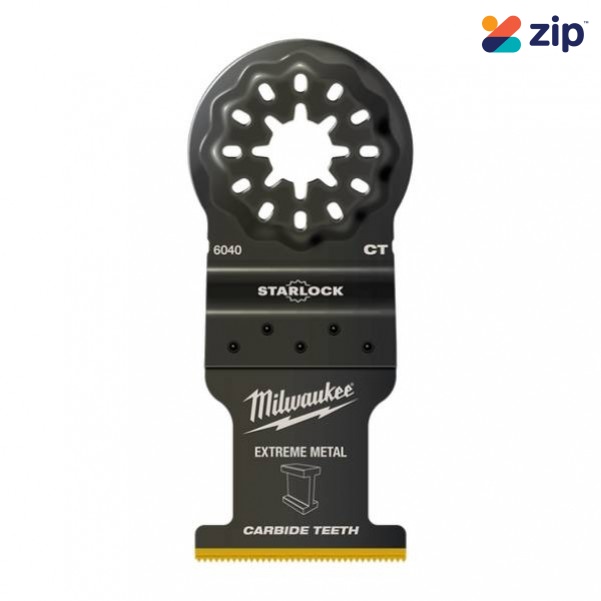 Milwaukee 48906040 - 35mm (1-3/16) Starlock Titanium Enhanced Carbide Teeth Blade Milwaukee Accessories