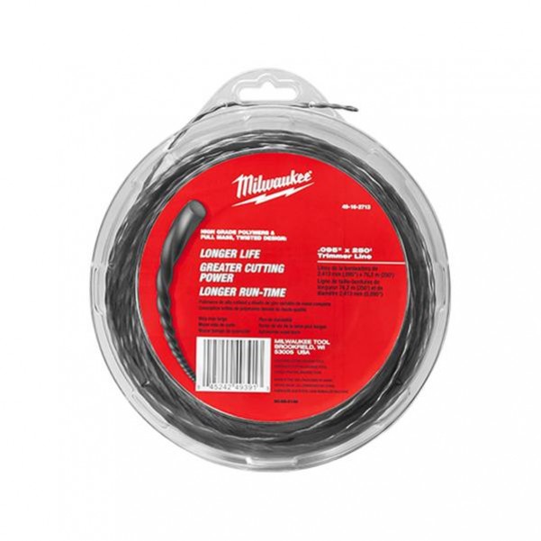 Milwaukee 49162713 - M18 2.4mm x 76m Trimmer Line Milwaukee Accessories