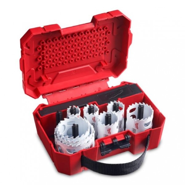 Milwaukee 49223090 - 12pce HOLE DOZER With Carbide Teeth Hole Saw Kit Milwaukee Accessories