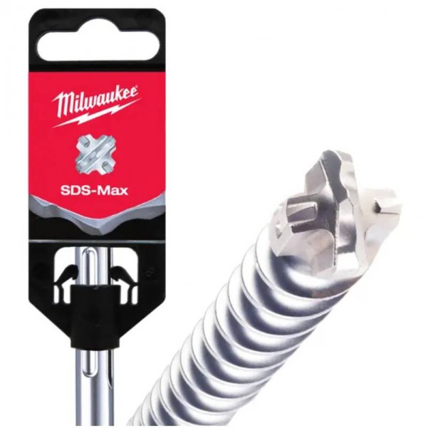 Milwaukee 4932352759 - 16mm x 1320mm SDS Max 4-Cut Drill Bit Masonry - SDS