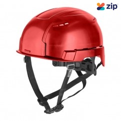 Milwaukee 4932478919 - BOLT 200 Red Vented Helmet