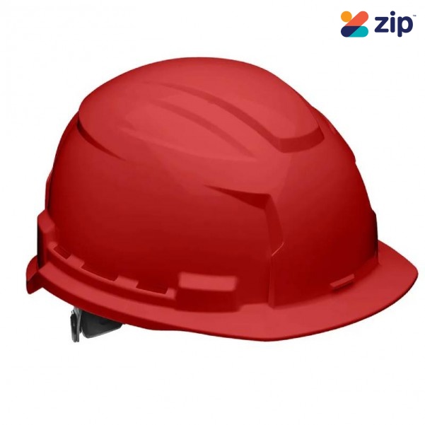 Milwaukee 4932479250 - BOLT 100 Red Unvented Hard Hat Milwaukee Accessories