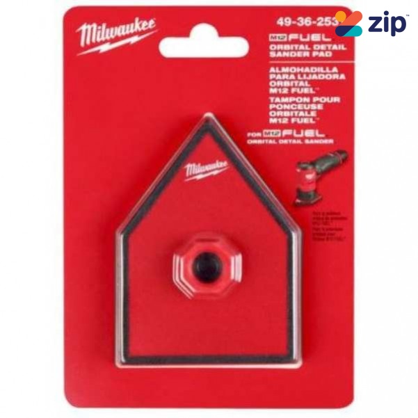 Milwaukee 49362531 - M12 FUEL Orbital Detail Sander Pad Suits M12FDSS0