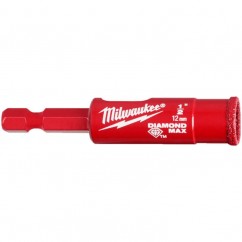 Milwaukee 49560511 - 12mm Diamond Plus One Piece Diamond Hole Saw Milwaukee Accessories