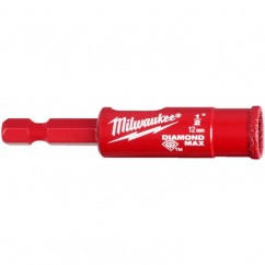 Milwaukee 49560511 - 12mm Diamond Plus One Piece Diamond Hole Saw