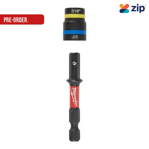 Milwaukee 49664544 - 5/16" & 3/8" SHOCKWAVE QUIK-CLEAR 2-in-1 Magnetic Nut Driver Milwaukee Accessories