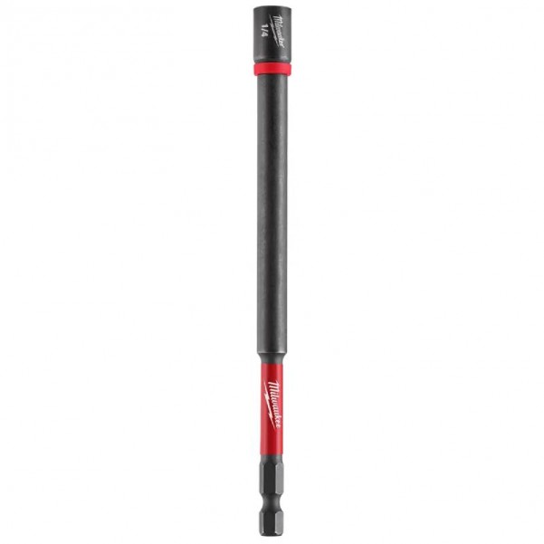Milwaukee 49664582 - 1/4" x 150mm (6") Shockwave Power Bit Magnetic Nut Driver Milwaukee Accessories
