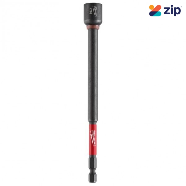Milwaukee 49664586 - 7/16" x 150mm (6") Shockwave Power Bit Magnetic Nut Driver Milwaukee Accessories