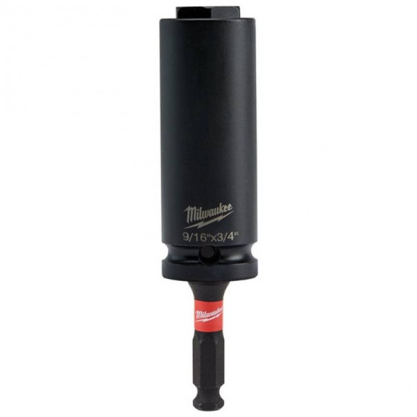 Milwaukee 49665111 - SHOCKWAVE 9/16" & 3/4" LineMan's 6 Point 2-in-1 Socket Milwaukee Accessories