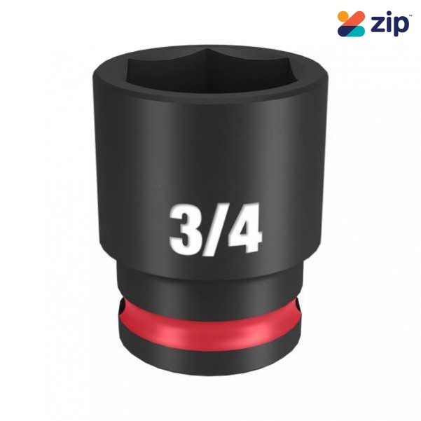 Milwaukee 49666110 - 3/8" Drive 3/4" Standard 6 Point Shockwave Impact Socket Sockets & Accessories