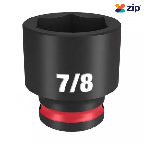 Milwaukee 49666112 - 3/8" Drive 7/8" Standard 6 Point Shockwave Impact Socket Sockets & Accessories